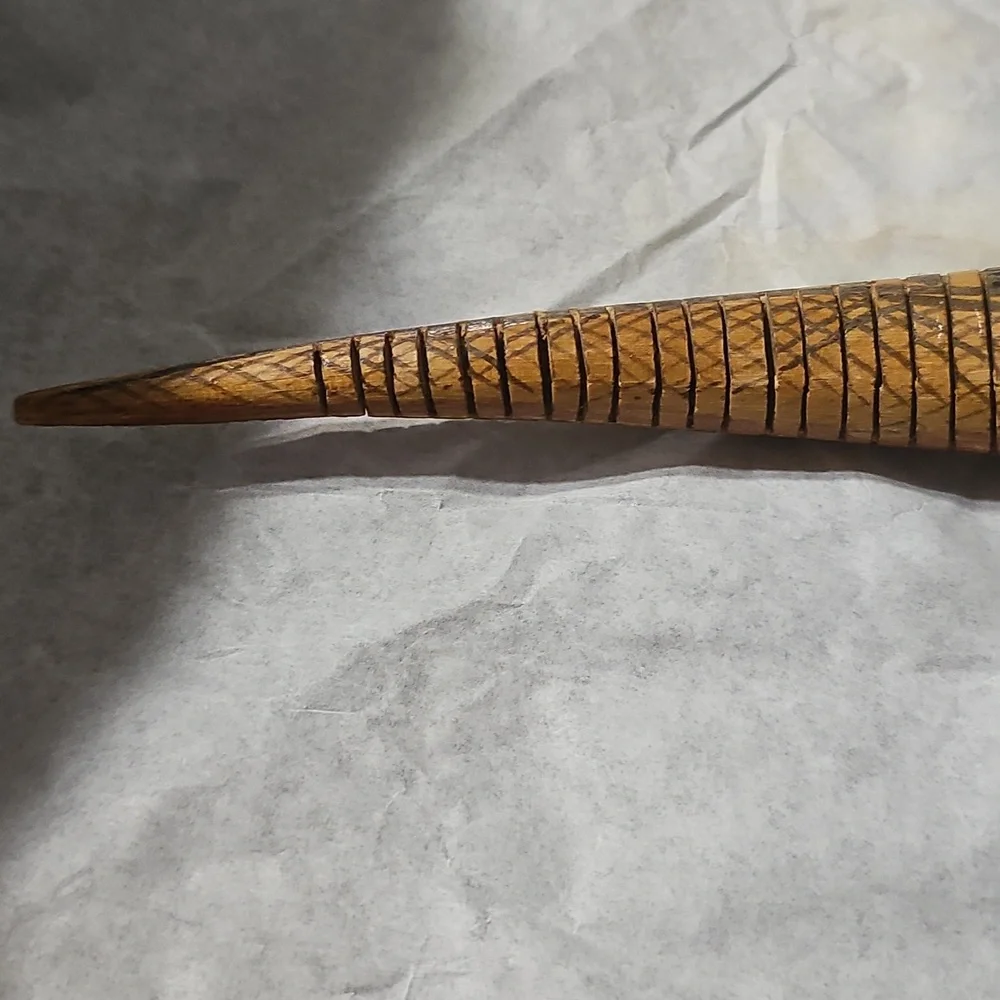 Vintage Wooden Fish Toy